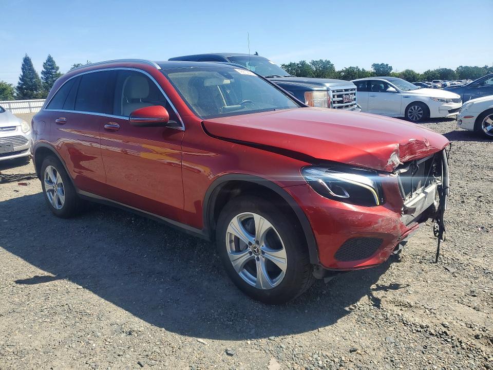 2018 Mercedes-benz Glc VIN WDC0G4KB0JV047724 COPART salvage auction — FRONT END, CA - SALVAGE CERTIFICATE, sold $3,350 on 2026-07-07 (photo 4)