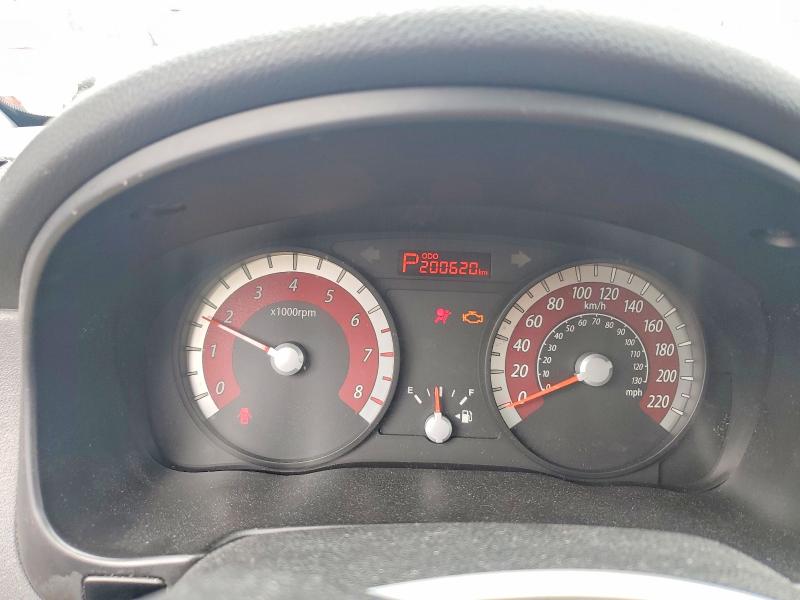 2010 Kia Rio VIN KNADH4B35A6622730 COPART salvage auction — SIDE, ON - PERMIT NO BRAND - UNFIT, sold $200 on 2026-07-28 (photo 9)