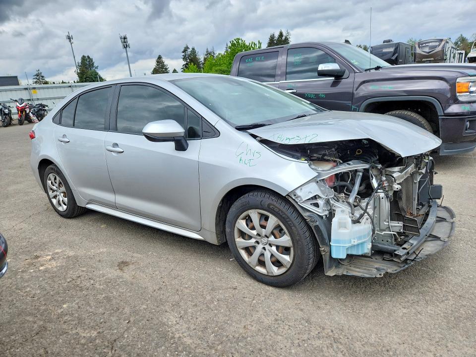 2020 Toyota Corolla VIN JTDEPRAE3LJ063463 COPART salvage auction — FRONT END, Or - Salvage Title Certificate, sold $4,000 on 2026-07-13 (photo 4)