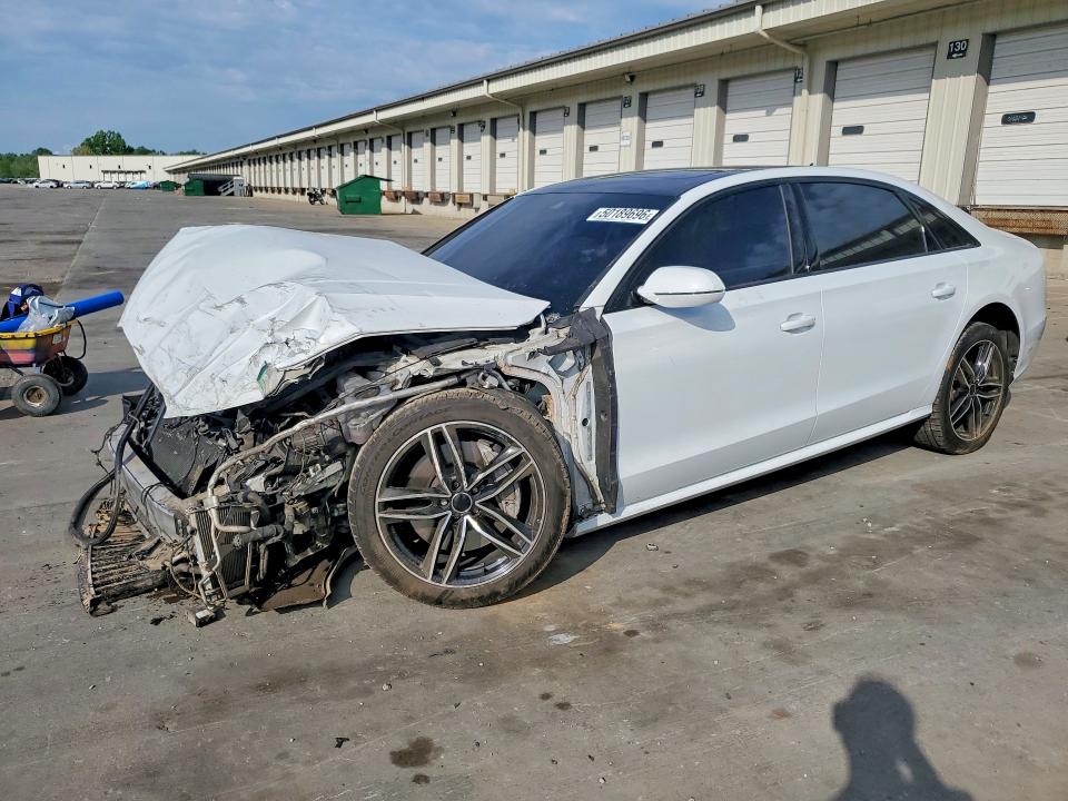 2017 Audi A8 VIN WAU44AFD6HN017127 COPART salvage auction — FRONT END, KY - CERT OF TITLE-SALVAGE, sold $1,650 on 2026-07-02 (photo 1)