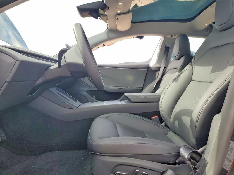2026 Tesla Model 3 VIN 5YJ3E1EA1TF136097 COPART salvage auction — SIDE, Tx - Salvage Vehicle Title, sold $6,300 on 2026-07-28 (photo 7)