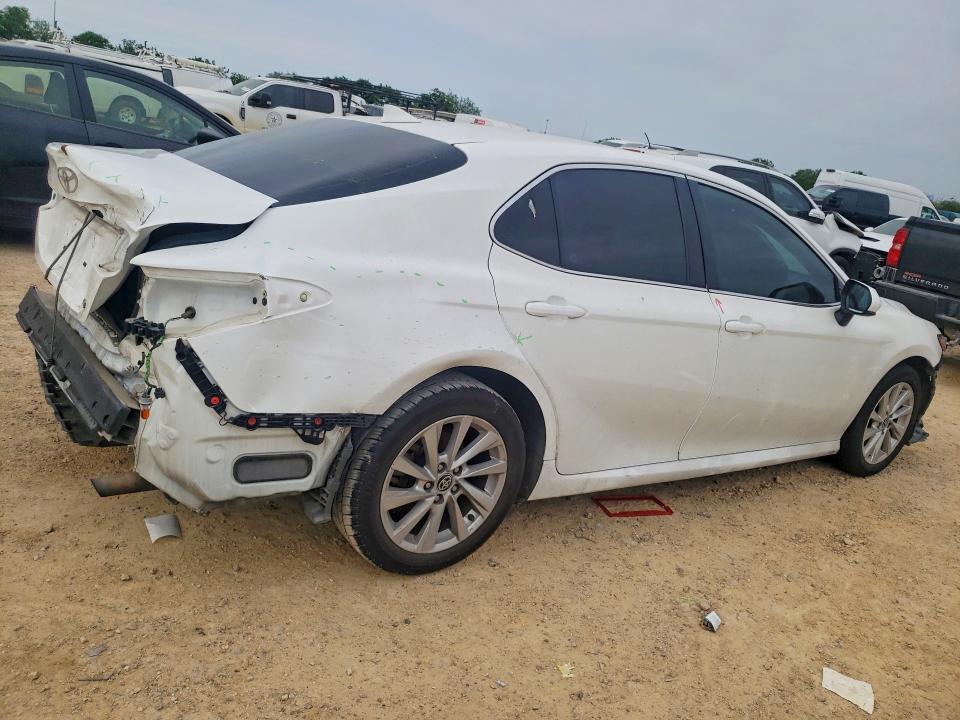 2021 Toyota Camry VIN 4T1C11AK1MU435989 COPART salvage auction — REAR END, Tx - Salvage Vehicle Title, sold $6,700 on 2026-07-02 (photo 3)