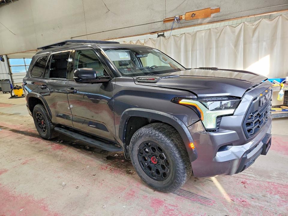 2023 Toyota Sequoia VIN 7SVAAABA1PX015207 COPART salvage auction — VANDALISM, VA - CERT OF TITLE - SALVAGE, sold $32,500 on 2026-07-27 (photo 4)