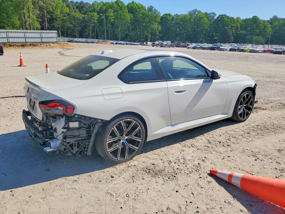 2023 BMW 2er VIN 3MW33CM09P8D52488 COPART salvage auction — FRONT END, Nc - Salvage Certificate Of Title, sold $1,350 on 2026-07-10 (photo 3)