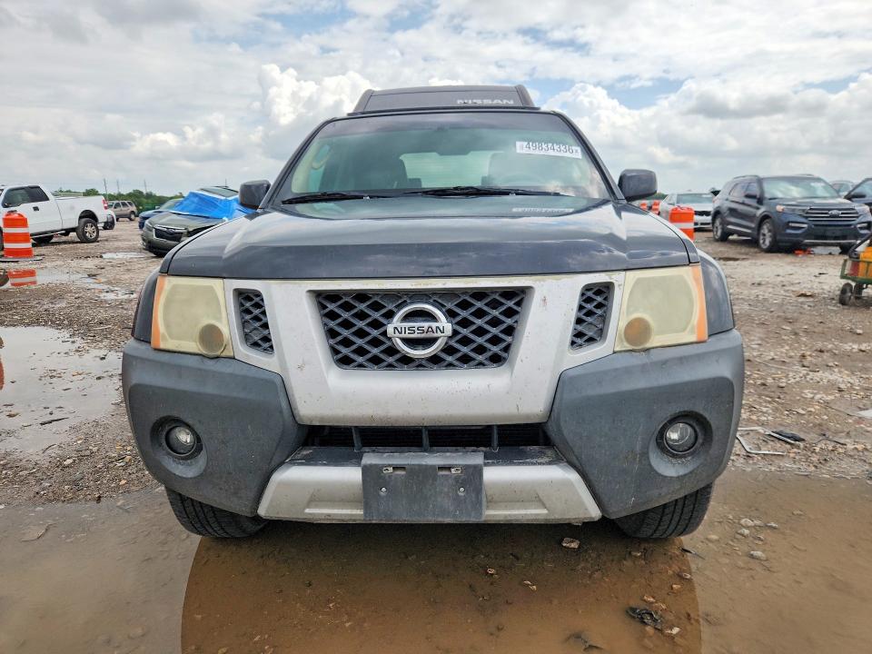 2009 Nissan Xterra VIN 5N1AN08U99C500369 COPART salvage auction — MECHANICAL, Tx - Salvage Vehicle Title, sold $750 on 2026-07-02 (photo 5)