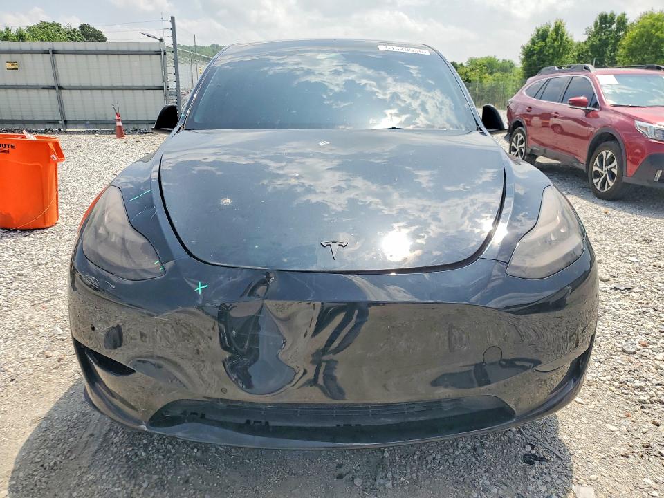2022 Tesla Model y VIN 7SAYGDEE3NF328499 COPART salvage auction — HAIL, Ar - Cert Of Title-Salvage, sold $10,800 on 2026-07-29 (photo 5)