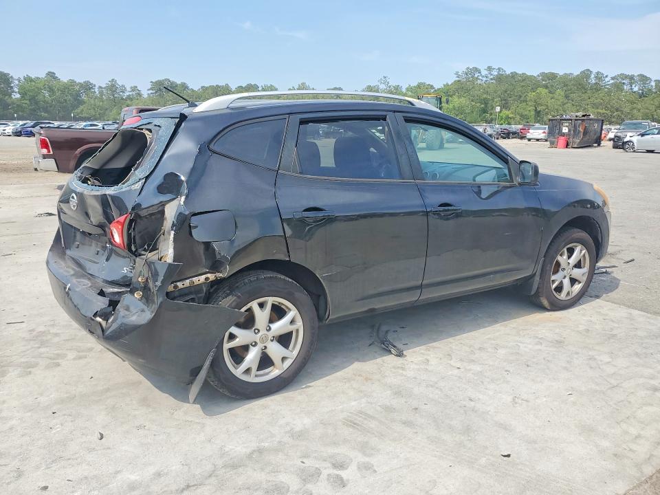 2009 Nissan Rogue sport VIN JN8AS58V49W162322 COPART salvage auction — REAR END, FL - CERT OF TITLE SLVG REBUILDABLE, sold $225 on 2026-07-23 (photo 3)
