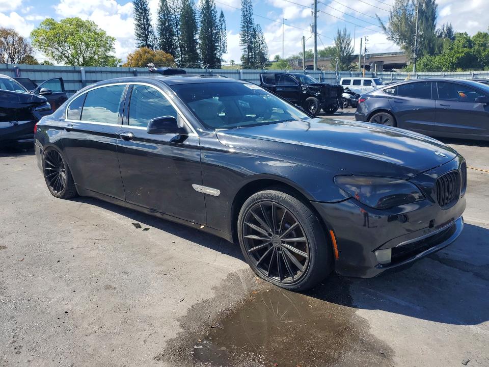 2012 BMW 7er VIN WBAKC8C57CC437645 COPART salvage auction — PARTIAL REPAIR, Fl - Cert Of Title-Rebuilt, sold $400 on 2026-07-15 (photo 4)