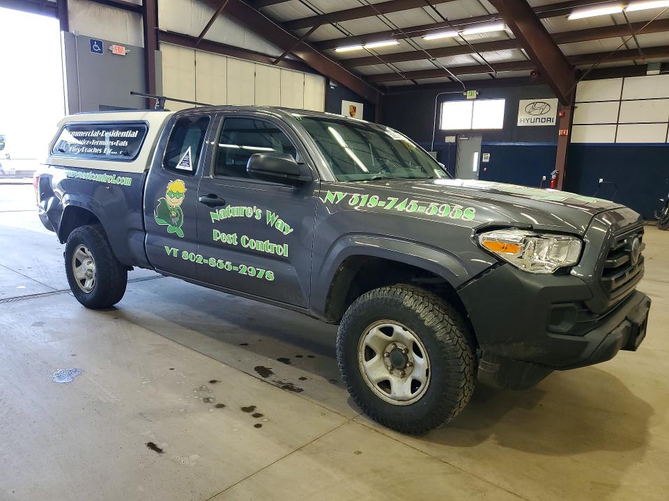 2018 Toyota Tacoma VIN 5TFSX5EN3JX059204 COPART salvage auction — REAR END, Ny - Certificate Of Title, sold $9,400 on 2026-07-30 (photo 4)
