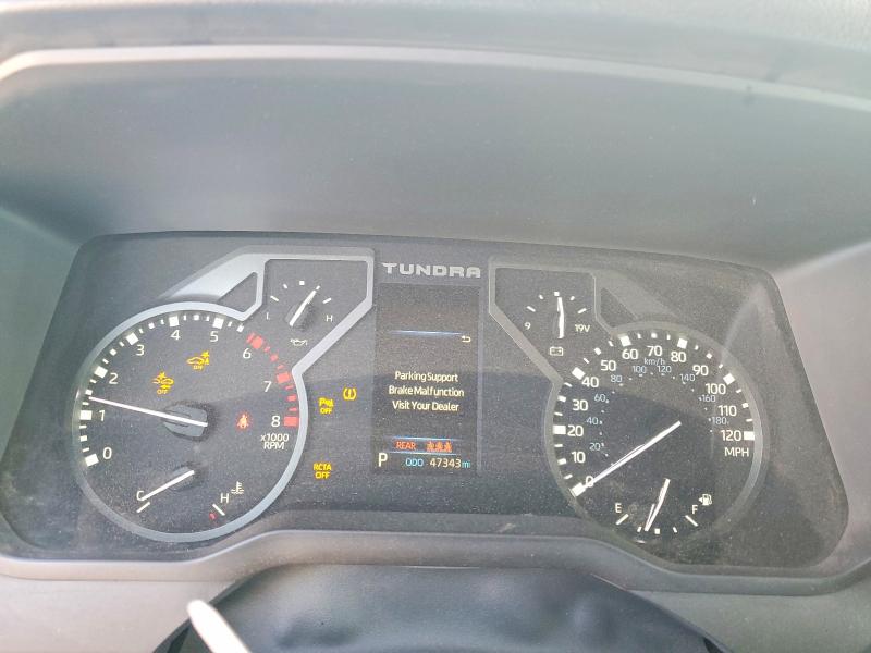2023 Toyota Tundra VIN 5TFLA5DB7PX095595 COPART salvage auction — FRONT END, Tx - Salvage Vehicle Title, sold $14,500 on 2026-07-07 (photo 9)