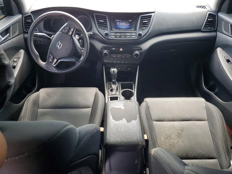 2016 Hyundai Tucson VIN KM8J23A43GU216103 COPART salvage auction — FRONT END, Salvage Title, sold $975 on 2026-07-13 (photo 8)