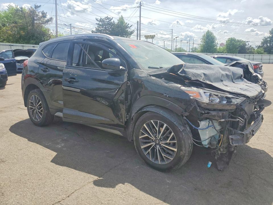 2019 Hyundai Tucson VIN KM8J33AL4KU878415 COPART salvage auction — FRONT END, Oh - Cert Of Title-Salvage, sold $1,850 on 2026-07-08 (photo 4)