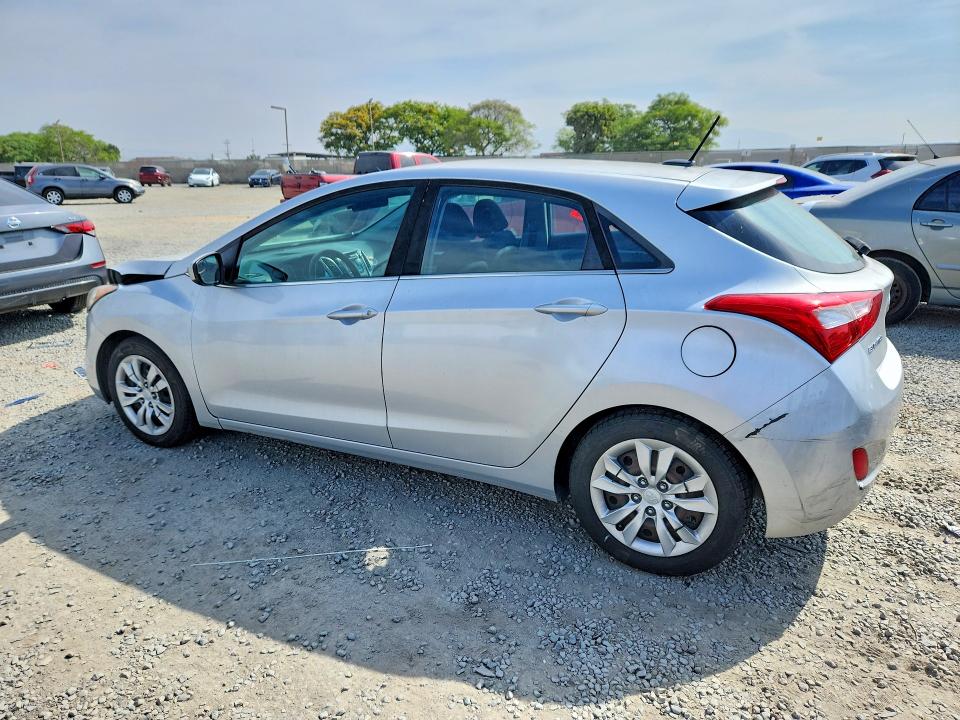 2017 Hyundai Elantra VIN KMHD35LH3HU361777 COPART salvage auction — FRONT END, CA - DIS/DLR/EXP ONLY CLEAN TITLE (P), sold $850 on 2026-07-10 (photo 2)