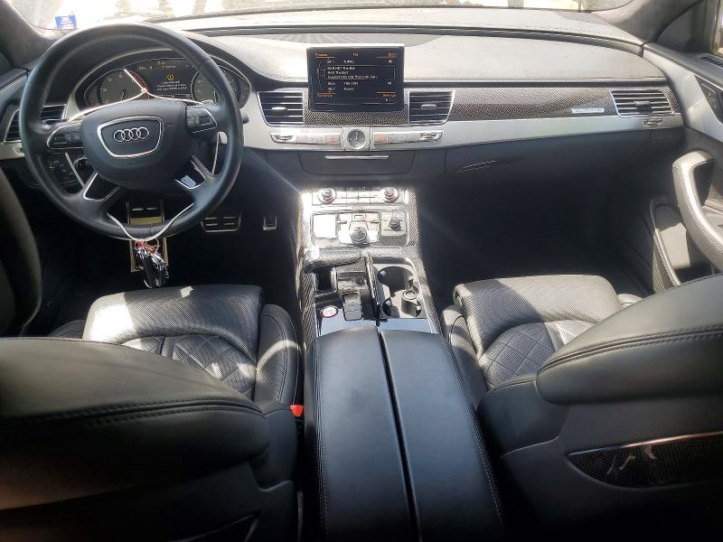 2020 Audi S8 VIN WAUD2AFD2DN020235 COPART salvage auction — FRONT END, GA - CERT OF TITLE-SALVAGE, sold $9,000 on 2026-07-21 (photo 8)