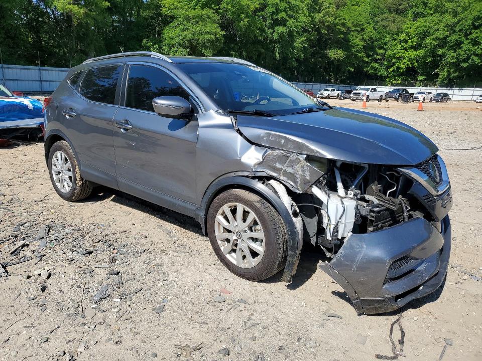 2021 Nissan Rogue VIN JN1BJ1BV0MW572180 COPART salvage auction — FRONT END, GA - CERT OF TITLE-SALVAGE, sold $2,950 on 2026-07-31 (photo 4)