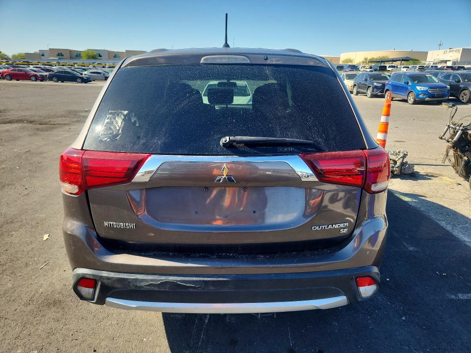 2016 Mitsubishi Outlander VIN JA4AD3A37GZ019941 COPART salvage auction — REAR END, Mt - Certificate Of Title, sold $2,500 on 2026-07-20 (photo 6)