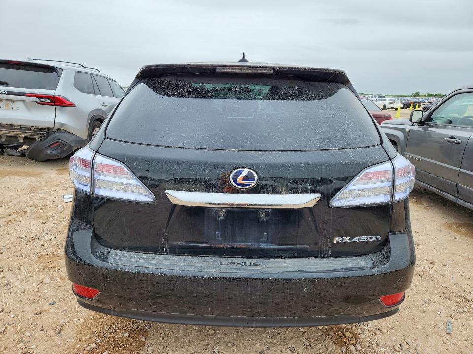 2012 Lexus Rx VIN JTJZB1BA7C2006350 COPART salvage auction — MINOR DENT/SCRATCHES, Tx - Certificate Of Title, sold $4,700 on 2026-07-09 (photo 6)