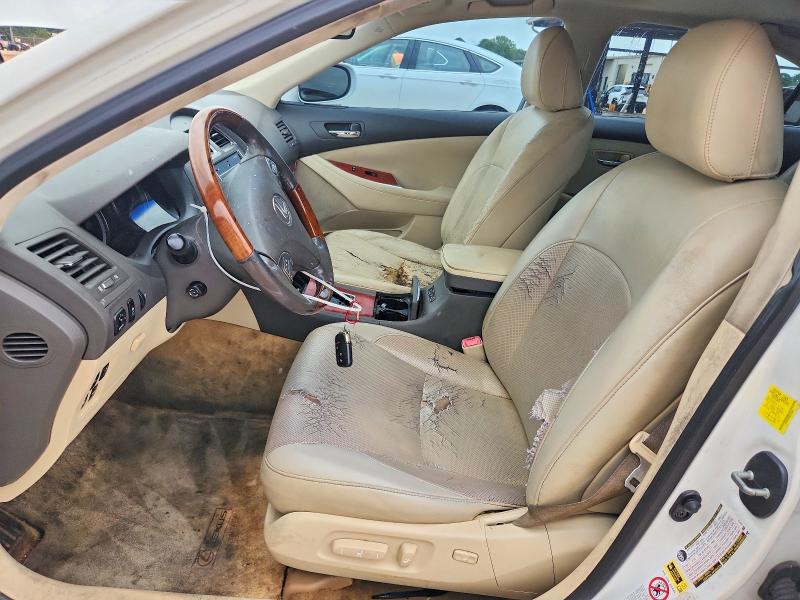 2010 Lexus ES VIN JTHBK1EG9A2412064 COPART salvage auction — FRONT END, Al - Cert Of Title-Salvage Title, sold $700 on 2026-07-29 (photo 7)