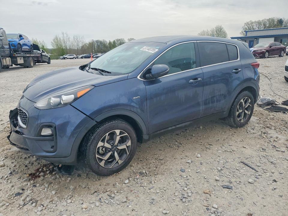 2021 Kia Sportage VIN KNDPMCACXM7901371 — COPART salvage auction photo