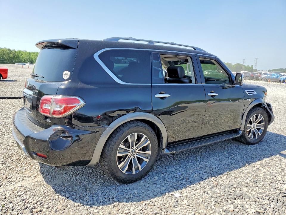 2019 Nissan Armada VIN JN8AY2ND7K9087385 COPART salvage auction — SIDE, TN - SALVAGE CERTIFICATE, sold $6,600 on 2026-07-02 (photo 3)