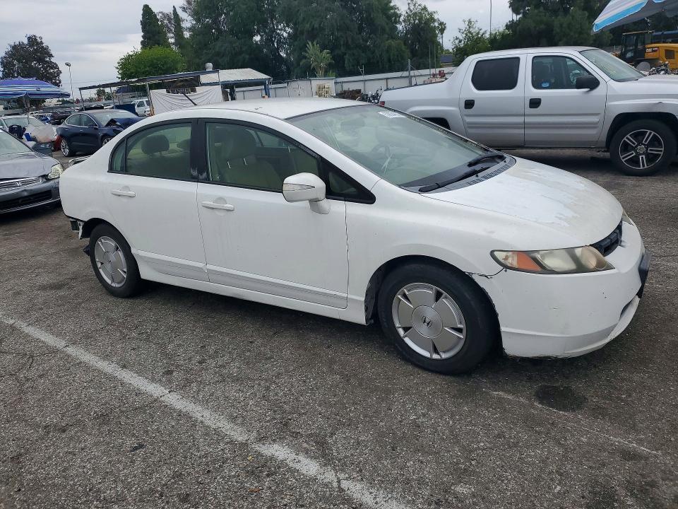 2006 Honda Civic VIN JHMFA36226S016052 COPART salvage auction — REAR END, CA - LIEN PAPERS-SALVAGE OR AC, sold $325 on 2026-07-24 (photo 4)