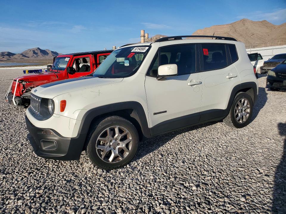 2017 Jeep Renegade VIN ZACCJABBXHPG38762 COPART salvage auction — VANDALISM, Nv - Salvage Title, sold $1,250 on 2026-07-15 (photo 1)