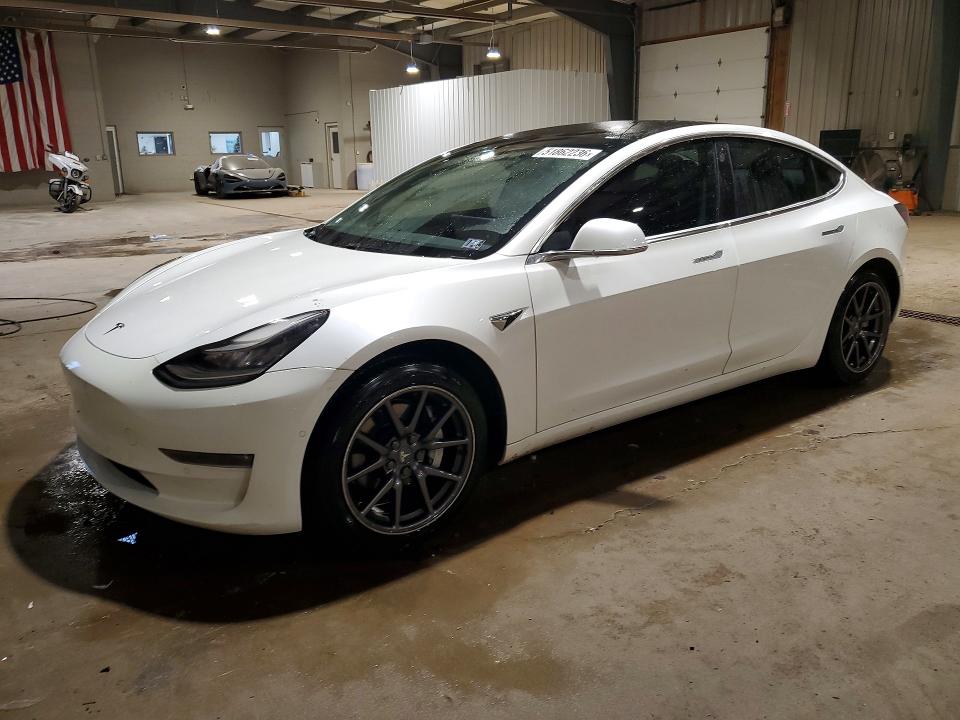 2020 Tesla Model 3 VIN 5YJ3E1EB2LF628226 COPART salvage auction — REAR END, Pa - Certificate Of Salvage, sold $9,000 on 2026-07-08 (photo 1)