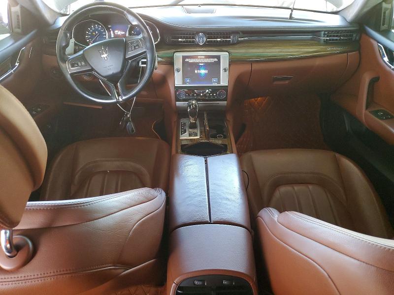 2015 Maserati Quattroporte VIN ZAM56RRA9F1145394 COPART salvage auction — MINOR DENT/SCRATCHES, Ca - Dis/Dlr/Exp Only Clean Title, sold $5,700 on 2026-07-21 (photo 8)