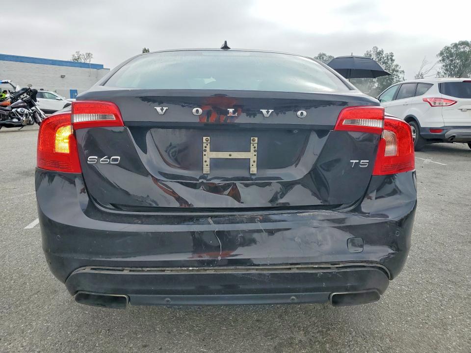 2015 Volvo S60 VIN YV140MFD9F1318795 COPART salvage auction — REAR END, Ca - Salvage Certificate, sold $675 on 2026-08-04 (photo 6)