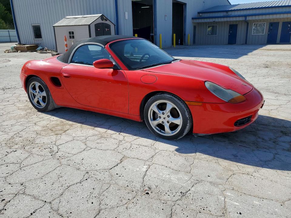 2002 Porsche Boxster VIN WP0CA29862U620846 COPART salvage auction — MINOR DENT/SCRATCHES, WV - SALVAGE CERTIFICATE, sold $1,750 on 2026-07-30 (photo 4)