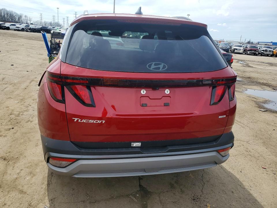2025 Hyundai Tucson VIN 5NMJBCDE5SH509638 COPART salvage auction — SIDE, AZ - CERT OF TITLE - SALVAGE, sold $7,000 on 2026-07-02 (photo 6)