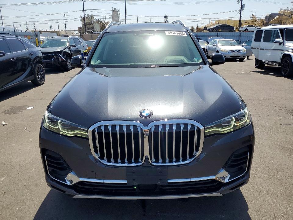 2019 BMW X7 VIN 5UXCW2C58KL083840 COPART salvage auction — REAR END, Ca - Salvage Certificate, sold $24,300 on 2026-07-13 (photo 5)
