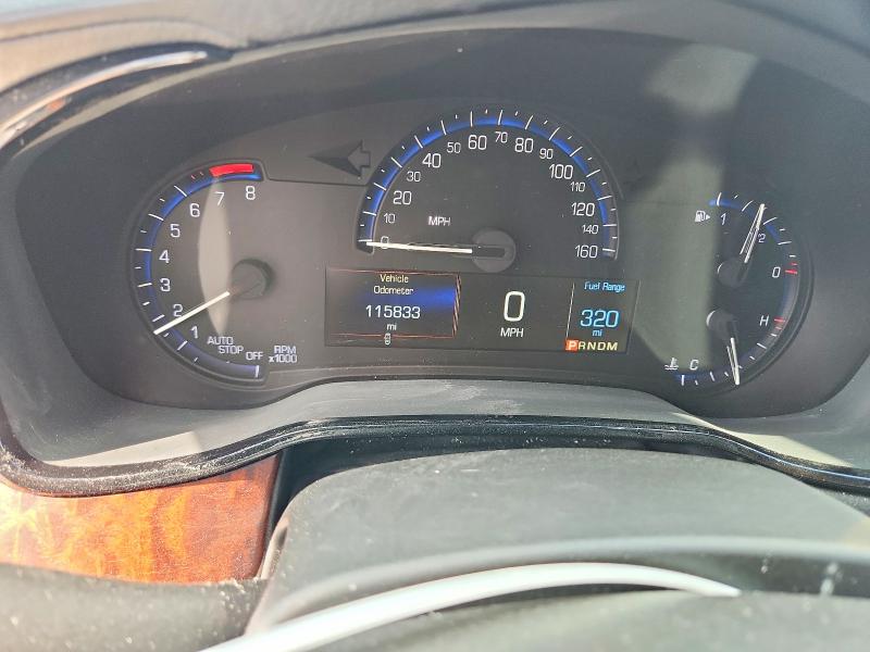 2016 Cadillac Cts VIN 1G6AW5SX7G0102922 COPART salvage auction — MINOR DENT/SCRATCHES, Nv - Certificate Of Title, sold $5,599 on 2026-07-28 (photo 9)