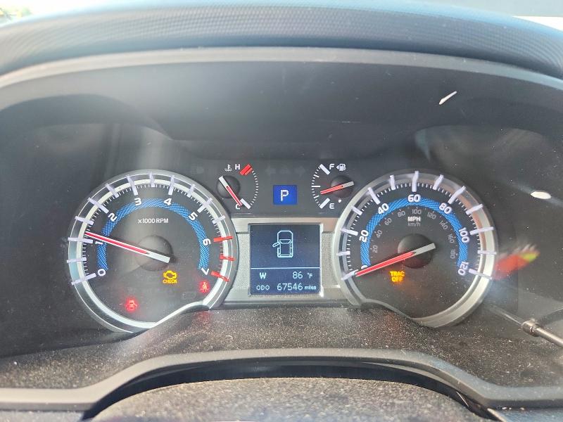2018 Toyota 4runner VIN JTEZU5JR5J5172224 COPART salvage auction — FRONT END, Ga - Cert Of Title-Salvage, sold $9,700 on 2026-07-06 (photo 9)