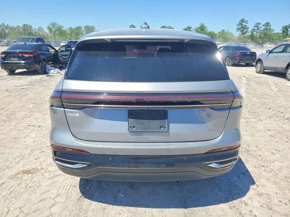 2025 Lincoln Nautilus VIN 5LMPJ8J49SJ921795 COPART salvage auction — FRONT END, Tx - Salvage Vehicle Title, sold $12,900 on 2026-07-28 (photo 6)