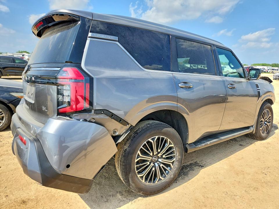 2025 Nissan VIN JN8AY3BA7S9000648 COPART salvage auction — FRONT END, Tx - Certificate Of Title, sold $14,200 on 2026-07-30 (photo 3)
