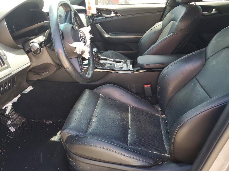 2021 Kia Stinger VIN KNAE15LA6M6094986 COPART salvage auction — FRONT END, Mo - Salvage Certificate Of Title, sold $3,100 on 2026-07-21 (photo 7)