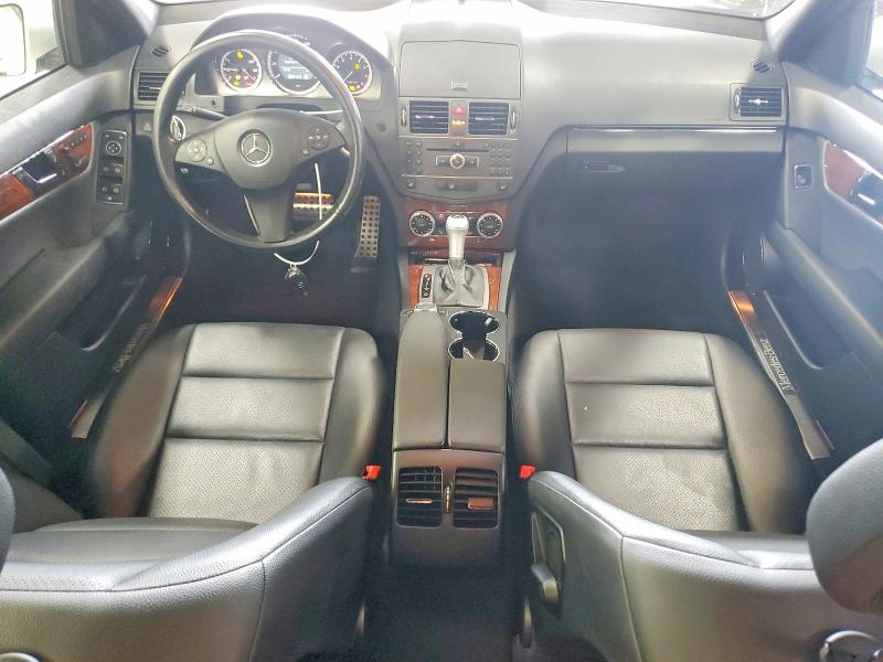 2011 Mercedes-benz C-klasse VIN WDDGF8BB5BR149048 COPART salvage auction — HAIL, Il - Salvage Certificate, sold $2,900 on 2026-08-18 (photo 8)