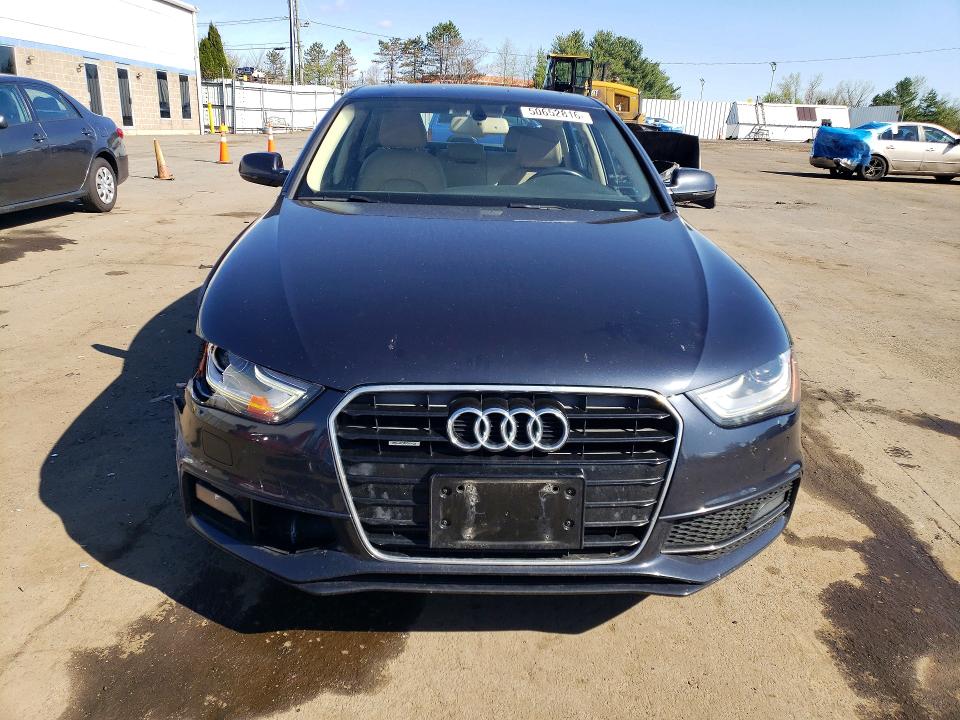 2014 Audi A4 VIN WAUFFAFL9EN040777 COPART salvage auction — SIDE, Nh - Cert Of Title-Salvage, sold $1,600 on 2026-07-07 (photo 5)