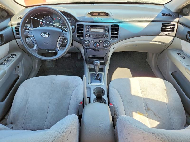 2008 Kia Optima VIN KNAGE123285209247 COPART salvage auction — REAR END, GA - CERT OF TITLE-SALVAGE, sold $550 on 2026-07-30 (photo 8)