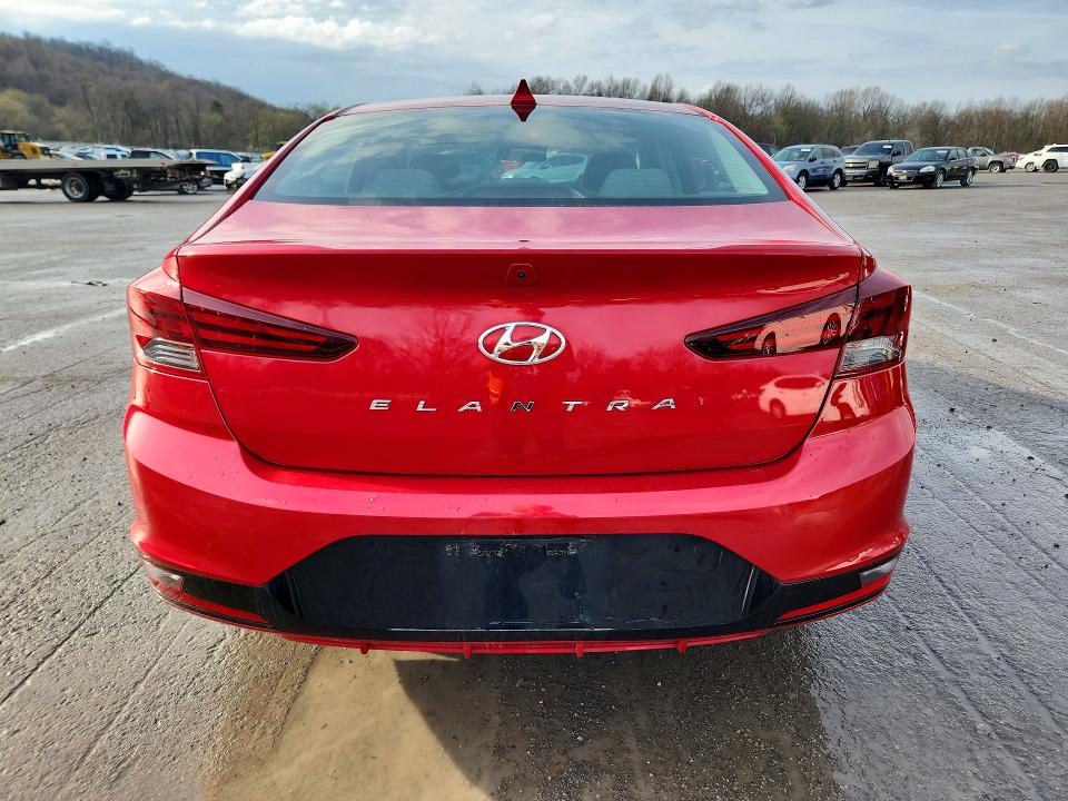 2020 Hyundai Elantra VIN 5NPD84LFXLH588353 COPART salvage auction — WATER/FLOOD, Pa - Cert Of Salvage-W=Flood Veh, sold $1,800 on 2026-07-02 (photo 6)