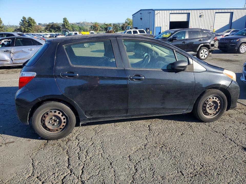 2013 Toyota Yaris VIN JTDKTUD35DD559666 COPART salvage auction — FRONT END, CA, sold $1,950 on 2026-07-10 (photo 3)