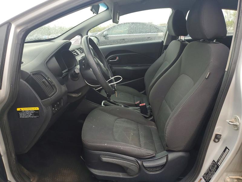 2014 Kia Rio VIN KNADM4A33E6416132 COPART salvage auction — FRONT END, Wy - Certificate Of Title, sold $750 on 2026-07-10 (photo 7)