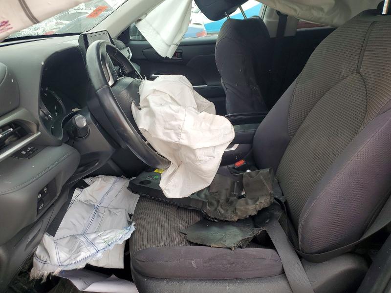 2023 Toyota VIN 5TDKDRBH1PS038932 COPART salvage auction — FRONT END, Ca - Salvage Certificate, sold $7,500 on 2026-07-10 (photo 7)