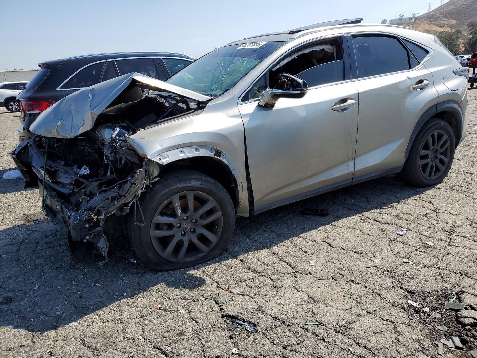 2016 Lexus Nx 200t VIN JTJYARBZXG2047726 COPART salvage auction — FRONT END, Ca - Dis/Dlr/Exp Only Clean Title, sold $3,750 on 2026-07-29 (photo 1)