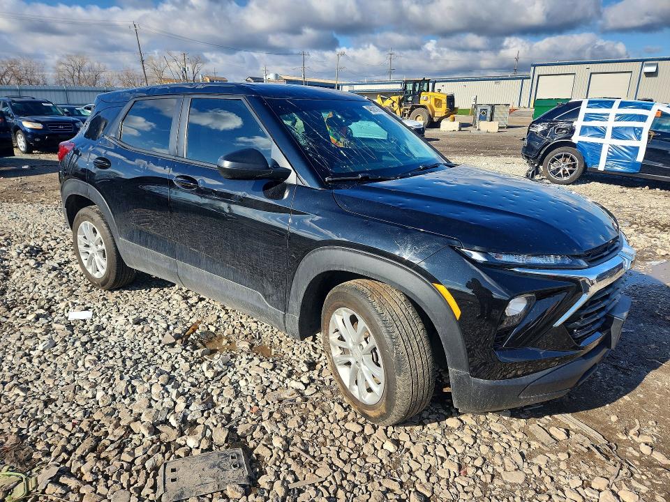 2024 Chevrolet Trailblazer VIN KL79MMS2XRB032020 COPART salvage auction — HAIL, Il - Salvage Certificate, sold $5,000 on 2026-07-08 (photo 4)