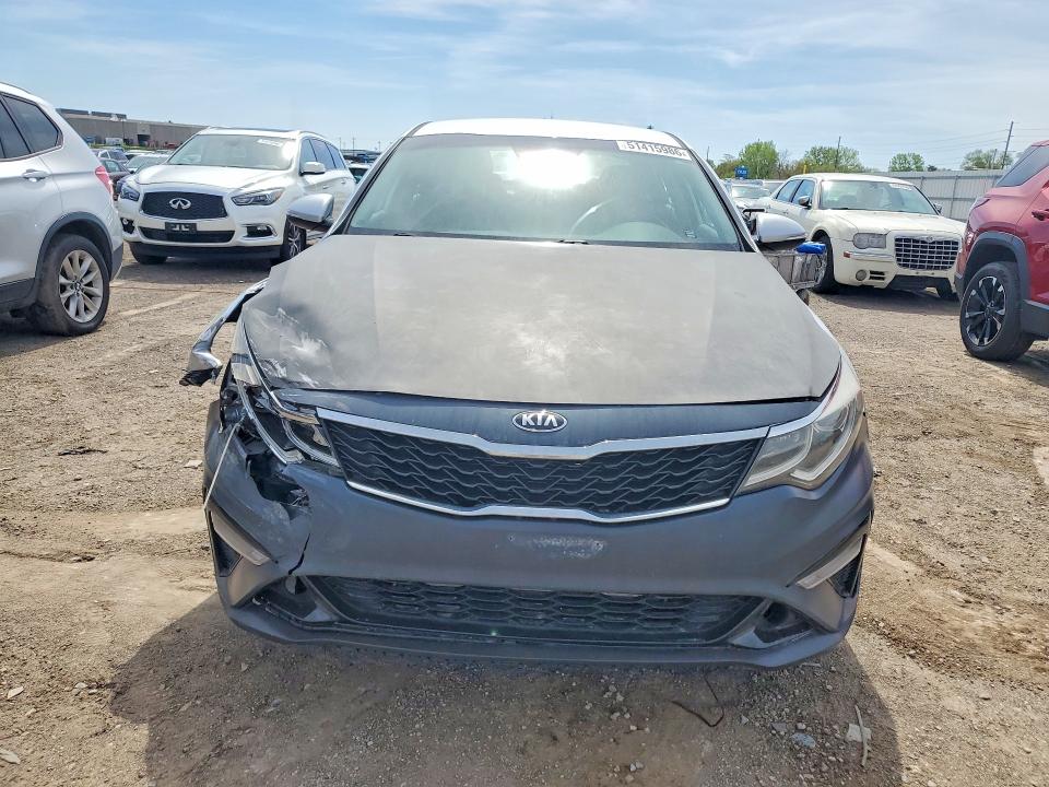 2019 Kia Optima VIN 5XXGT4L3XKG275816 COPART salvage auction — FRONT END, Ia - Salvage W/Salvage History, sold $1,500 on 2026-07-06 (photo 5)