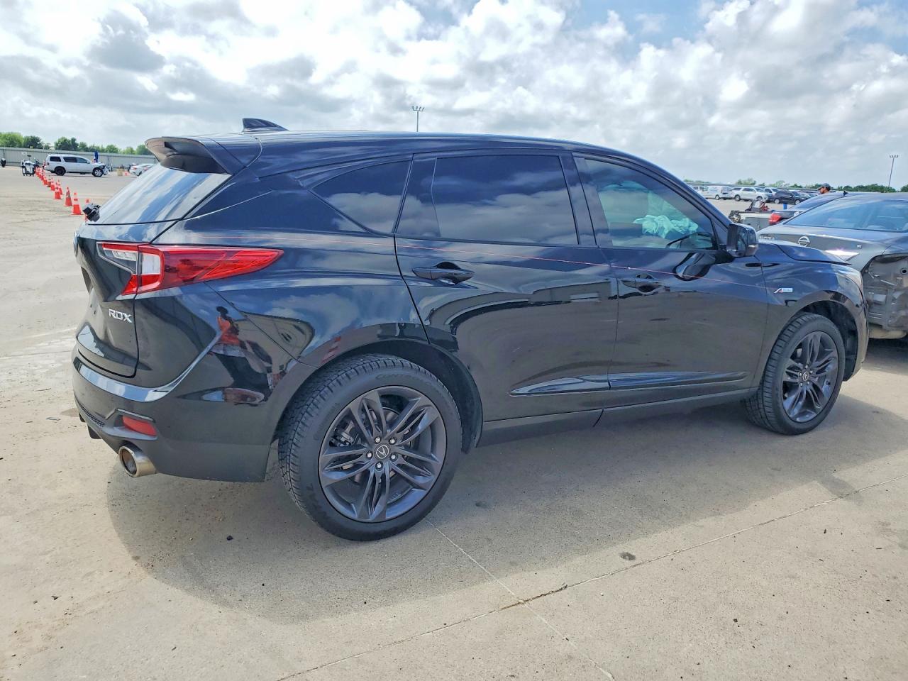2021 Acura RDX VIN 5J8TC1H60ML008494 COPART salvage auction — Front End, TX - SALVAGE VEHICLE TITLE, sold $9,800 on 2026-06-25 (photo 3)