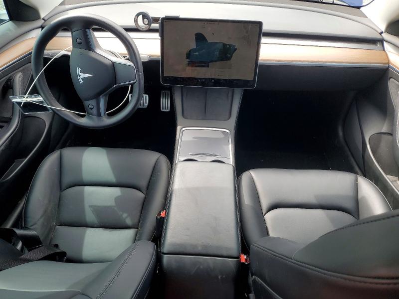 2022 Tesla Model 3 VIN 5YJ3E1EC0NF298176 COPART salvage auction — SIDE, CA - SALVAGE CERTIFICATE, sold $5,300 on 2026-07-02 (photo 8)