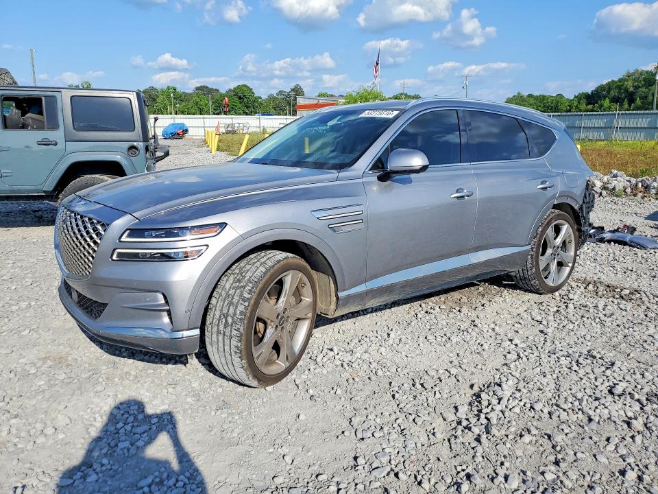 2021 Genesis Gv80 VIN KMUHCESC0MU042629 COPART salvage auction — REAR END, Al - Cert Of Title-Salvage Title, sold $14,200 on 2026-07-16 (photo 1)